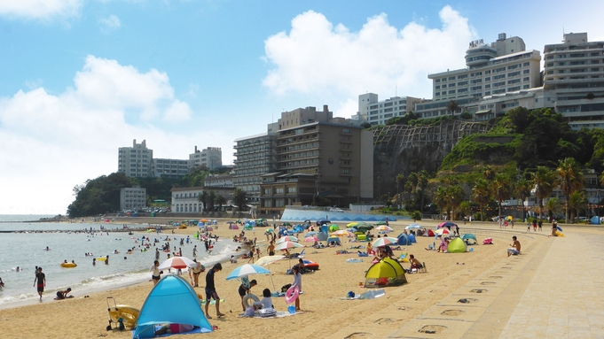 【海水浴＆温泉】海水浴を楽しむための特典満載♪　〜旬彩会席膳〜 ＜会場食＞